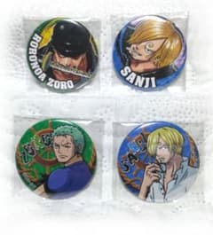 ONEPIECE 缶バッジ 魅せキューブ コンビセット 缶バッジ ゾロ サンジ 