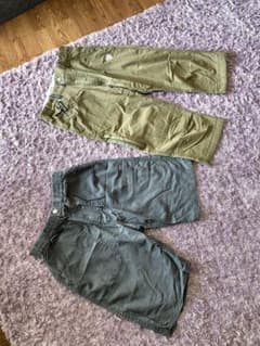 ブルークロス　150 160 パンツ2着セット　　gap wamwamのサムネイル