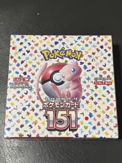 ポケモンカード強化拡張パック151シュリンク付き未開封ボックス！のサムネイル