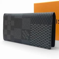 極美品】ルイヴィトン ダミエ グラフィット3D ポルトフォイユ ブラザ