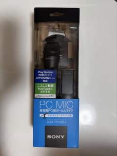 【数回使用】SONY pc用ボーカルマイク ECM-PCV80Uのサムネイル