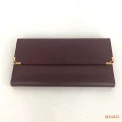 Cartier カルティエ マストライン 長財布 二つ折り ウォレット レザーのサムネイル