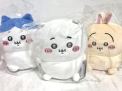 ちいかわ ぼっちゃり手乗りぬいぐるみ（ちいかわ ハチワレ うさぎ） 3