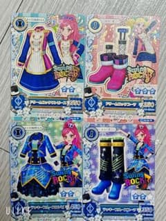 アイカツ!カード　クールタイプワンピース4枚セットのサムネイル