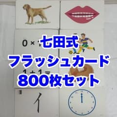 大幅値下げ】七田式 フラッシュカード 800枚セット - メルカリ