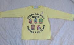 THOMAS & FRIENDS イエローTシャツ110のサムネイル