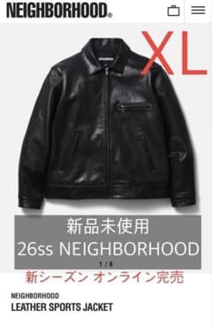 ジャケット・アウター NEIGHBORHOOD 26SS LEATHERSPORTS JACKET NEIGHBORHOOD 2026 SPRING&SUMMERスタート @neighborhood_official