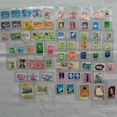 日本・アジア圏 使用済み切手 70枚 - メルカリ