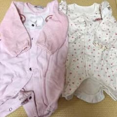 70センチ ロンパース 2枚セットのサムネイル