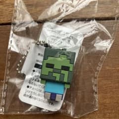 新品】マイクラ マインクラフト ゾンビ キーホルダー フィギュア