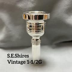 S.E.Shires バストロンボーンマウスピース Vintage 1-1/2G - メルカリ