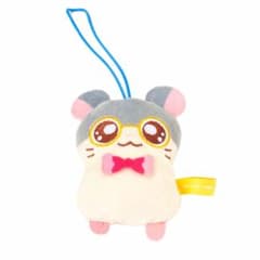 とっとこハム太郎 めがねくん ガチャガチャ マスコット ぬいぐるみ キーホルダーのサムネイル