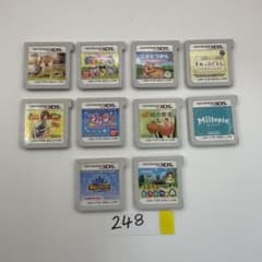 ニンテンドー3DSソフトセット8個 ニンテンドー3DS ソフト 10本セット まとめ売り【248】 - メルカリ