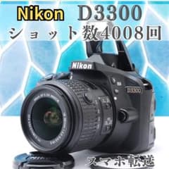 ✨2416万画素の高画質一眼レフ Nikon D3300✨ショット数少なめ
