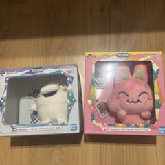 一番くじ たまごっち D賞 E賞 ぬいぐるみ 2種セットのサムネイル