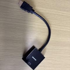 BENFEI HDMI-VGA変換ケーブル パソコンモニター接続用 黒のサムネイル