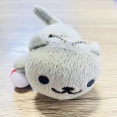 고양이 가방 가방에 붙일 수있는 큰 봉제 인형