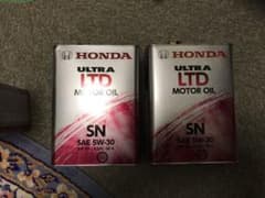 HONDA ホンダ 純正 エンジンオイル ウルトラ マイルド 4L 2缶のサムネイル