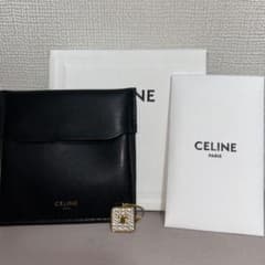 CELINE トリオンフ ラインストーン フックピアスのサムネイル