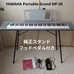 YAMAHA Portable Grand NP-30 電子ピアノ キーボード - メルカリ