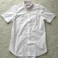 新品 THE SUIT COMPANY 半袖ワイシャツ ボタンダウン Lのサムネイル