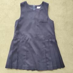 紺 ワンピース スリーブレス　冠婚葬祭のサムネイル