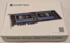 動作確認済み】TEMPO DUAL SSD PCIe CARD - メルカリ