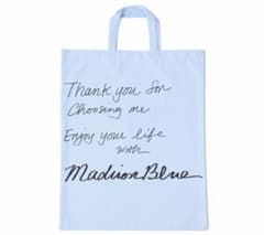 希少 10周年記念 MADISONBLUE エコバッグ ショッパー 限定カラー