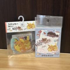 ポケモン　にたものどうし　ふせん、ダイカットステッカーセットのサムネイル