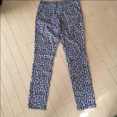 レオパード柄スキニーパンツのサムネイル