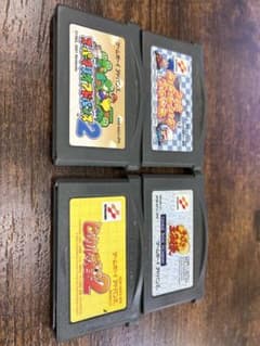 GBAソフト4本まとめ売り 動作確認済 マリオ等のサムネイル