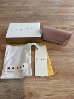 MARNI 名刺入れ ピンク/ホワイトのサムネイル
