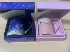 Afternoon Tea 星座と小鳥のデザイン マグカップ 2個セットのサムネイル