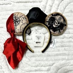 ☠️ディズニーランドパリ限定 パイレーツオブカリビアンカチューシャ⚓️のサムネイル