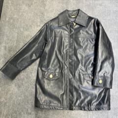 希少 90s VERSUS Gianni Versace レザーJKT - メルカリ