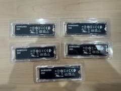 【新品】SAMSUNG M.2 SSD 256GB 5枚セットのサムネイル
