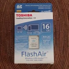 TOSHIBA FlashAir 16GBのサムネイル