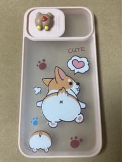 iPhone7/8/SE/SE2  かわいい犬のケースのサムネイル