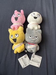 にしむらゆうじ作品 カバンに付けられるぬいぐるみ 4種