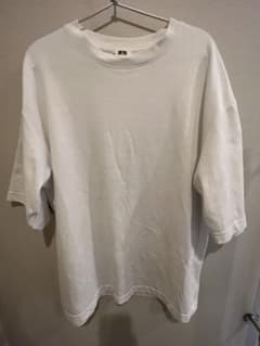 ホワイトXL エアリズムコットンオーバーサイズTシャツのサムネイル