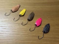【お得商品】エリアトラウト用スプーン 5個セットのサムネイル