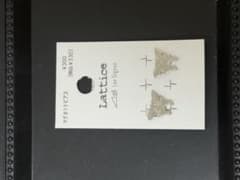Lattice Les Signes マグネットピアス バタフライのサムネイル