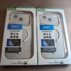 【2個セット】iPhone17Pro ソフトクリアケース MAGKEEP対応