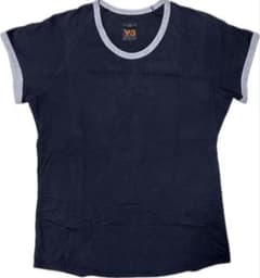 【00s】Y3　ワイスリー　アディダス　Tシャツ　黒　ブラック　刺繍ロゴ　Mのサムネイル