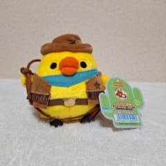 訳あり新品　リラックマ　カウボーイ　ぬいぐるみ　吉祥寺店5周年　アニバーサリー リラックマ - 限定品 吉祥寺5周年記念 キイロイトリ カウボーイ