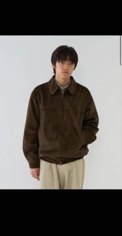 【極美品】bargiee SLICK SUEDE JACKETのサムネイル