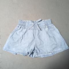 デニム ショートパンツ キュロットのサムネイル