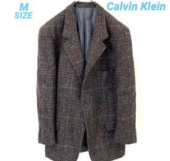 Calvin Klein チェック柄 テーラードジャケット 冬　Mサイズのサムネイル