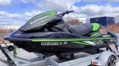 美艇Kawasaki STX-15F ジェットスキートレーラーセット陸送可能 - メルカリ