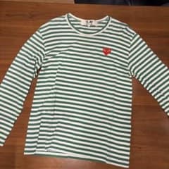PLAY COMME des GARCONS ボーダー 長袖カットソーのサムネイル